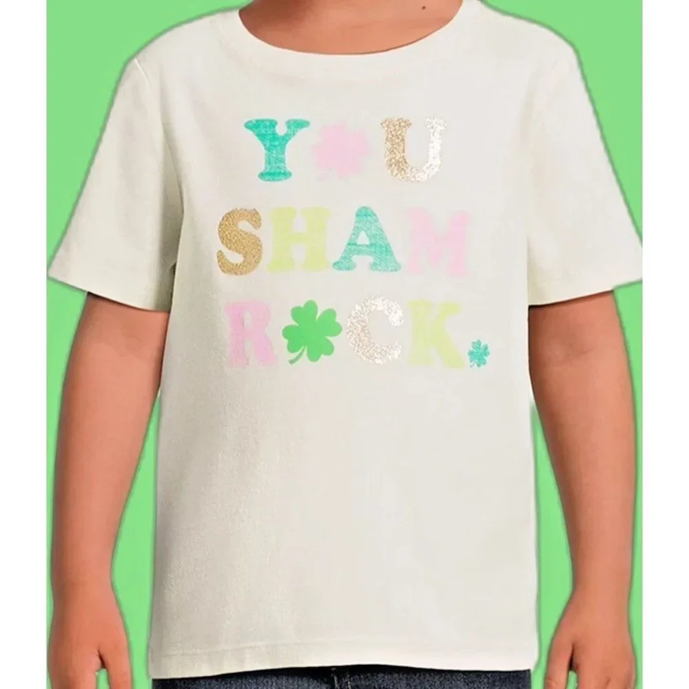 Wonder Nation You Sham Rock TODDLER GIRLS Tee SIZE 2T NEW